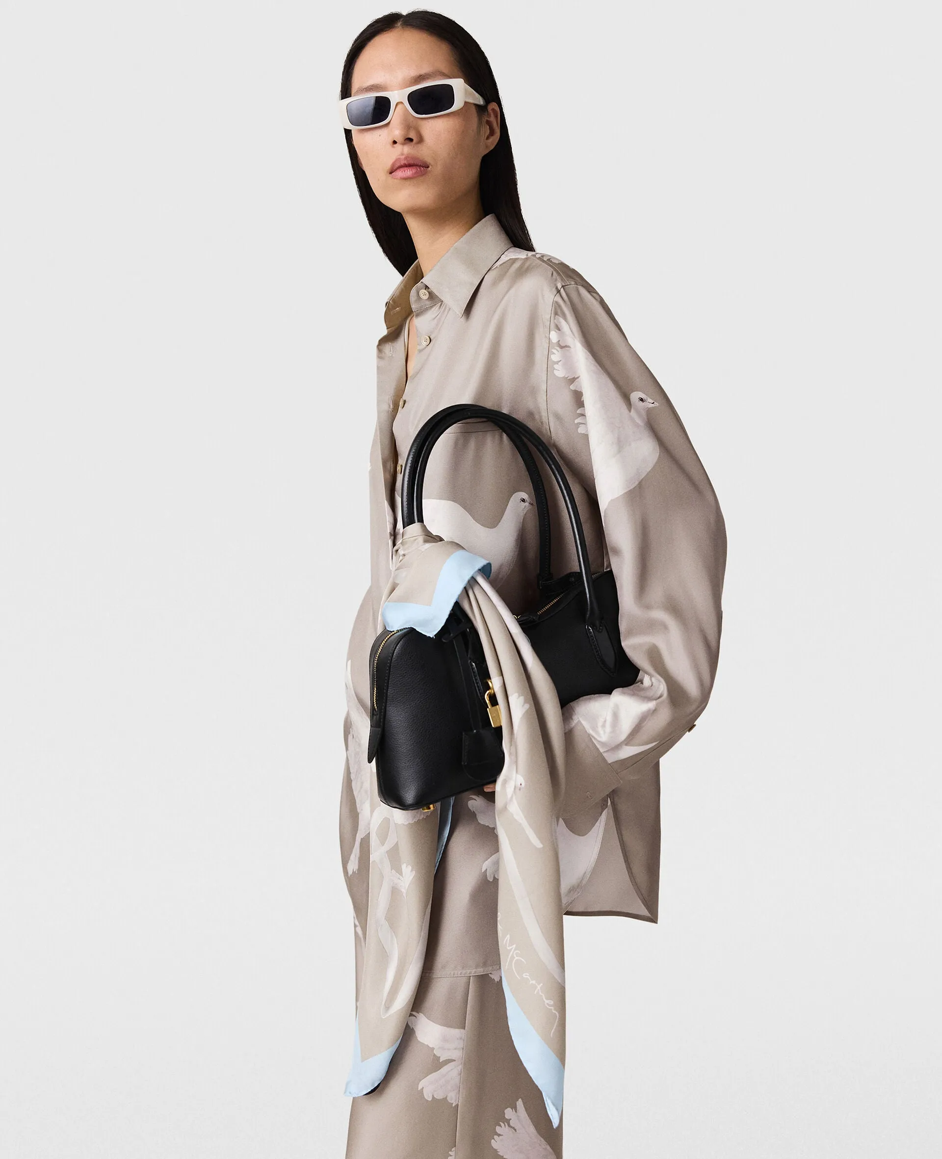 Ryder Shoulder Bag, Black Bags_Stella Mccartney_Bags