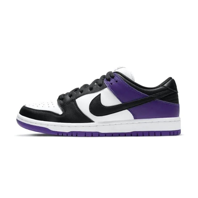 SB Dunk Low Pro Court Purple Black White Nike Dunk
