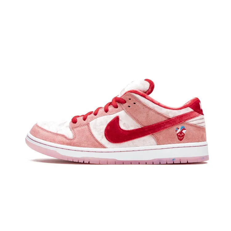 SB Dunk Low Strange Love Regular Box Pink Red White Nike Dunk