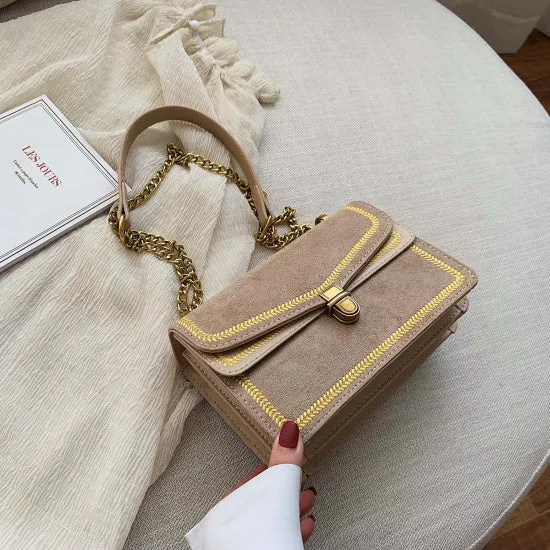 Scrub Leather Crossbody Bags For Women 2020 Chain Shoulder Messenger Bag Lady Travel Luxury Handbags and Purses Fashion Nova Bags