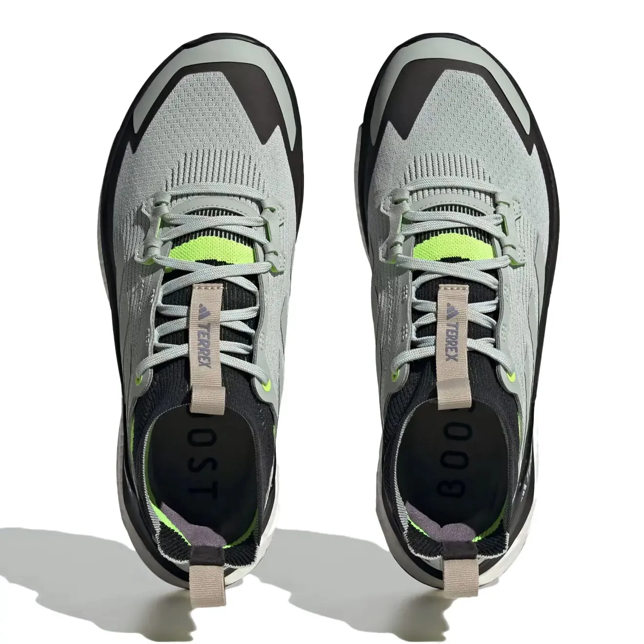 Shoes Adidas Terrex Men Adidas Terrex Free Hiker 2.0 Hiking Shoes Wonder Silver / Wonder Silver / Lucid Lemon