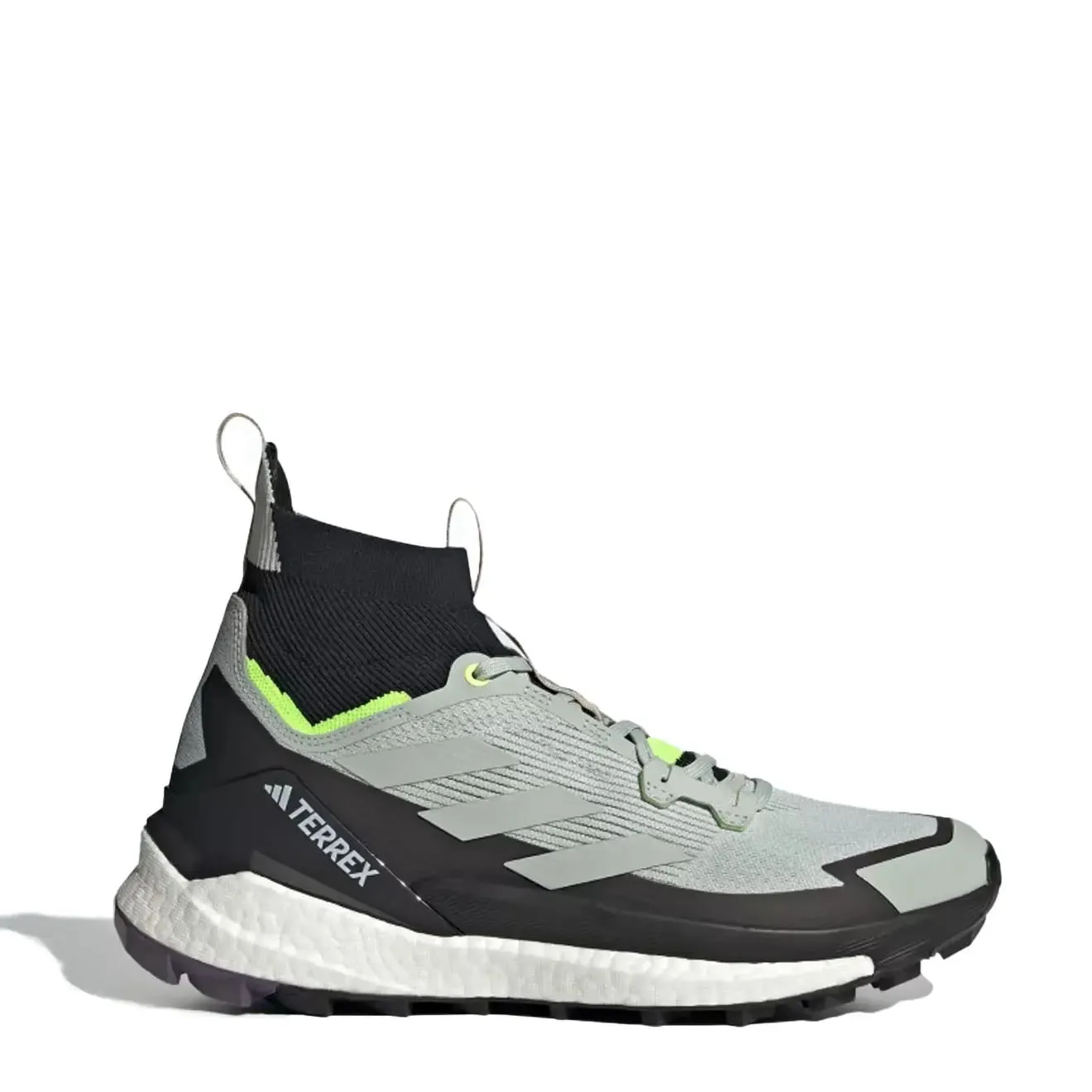 Shoes Adidas Terrex Men Adidas Terrex Free Hiker 2.0 Hiking Shoes Wonder Silver / Wonder Silver / Lucid Lemon