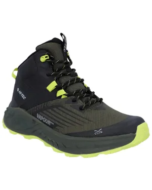 Shoes Hi-Tec Hi-Tec Mens Fuse Trail Mid Waterproof Trainers
