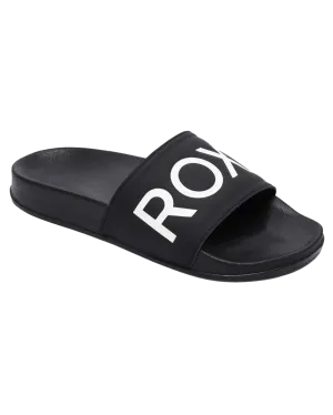Slippy II Sliders in Black FG