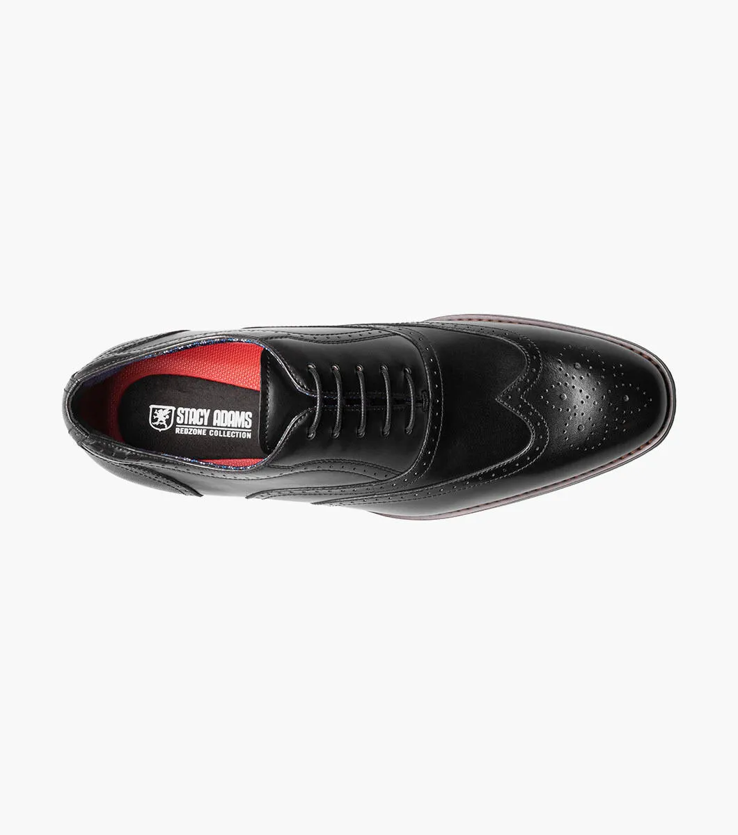 Stacy Adams KAINE  Wingtip Oxford - Black