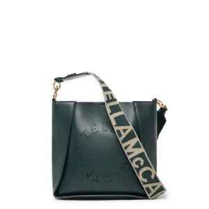Stella Logo Mini Crossbody Hobo Alter, Pine Bags_Stella Mccartney_Bags