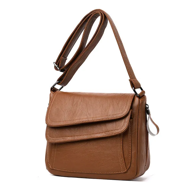 Summer White Handbag Genuine Leather Luxury Handbags Women Bags Designer Female Shoulder Messenger Bag Mother Bags For Women Fashion Nova Bags