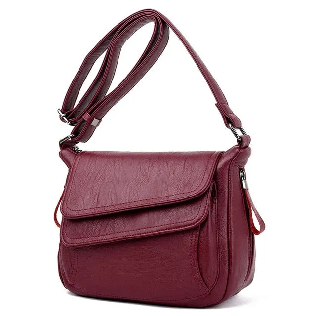 Summer White Handbag Genuine Leather Luxury Handbags Women Bags Designer Female Shoulder Messenger Bag Mother Bags For Women Fashion Nova Bags