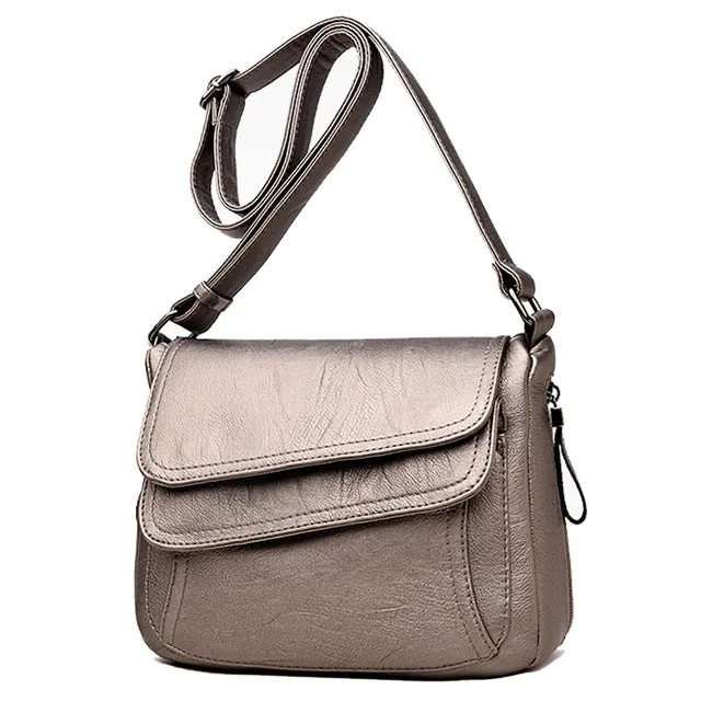 Summer White Handbag Genuine Leather Luxury Handbags Women Bags Designer Female Shoulder Messenger Bag Mother Bags For Women Fashion Nova Bags