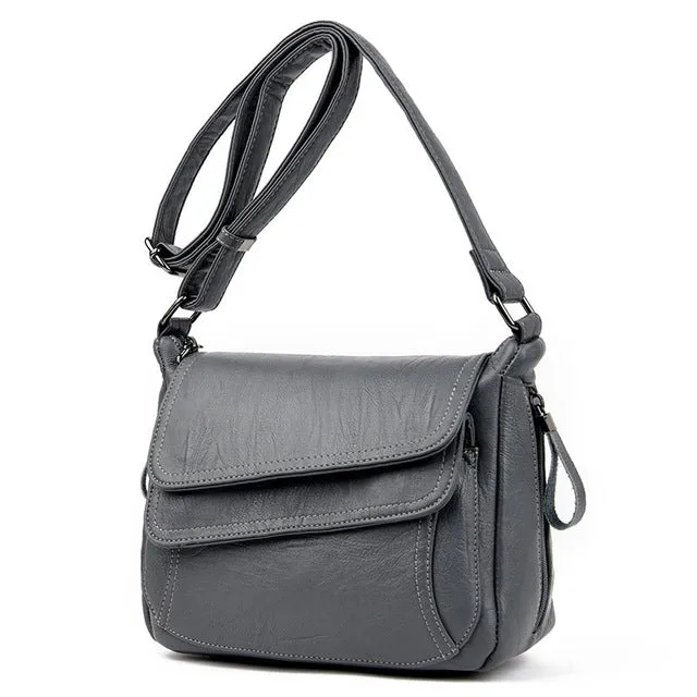 Summer White Handbag Genuine Leather Luxury Handbags Women Bags Designer Female Shoulder Messenger Bag Mother Bags For Women Fashion Nova Bags