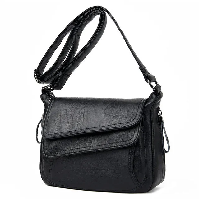 Summer White Handbag Genuine Leather Luxury Handbags Women Bags Designer Female Shoulder Messenger Bag Mother Bags For Women Fashion Nova Bags