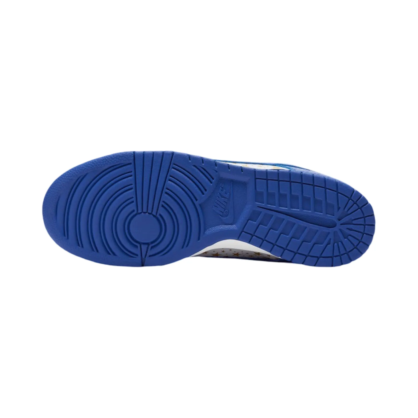 Supreme x SB Dunk Low OG QS White Hyper Blue Metallic Gold Nike Dunk