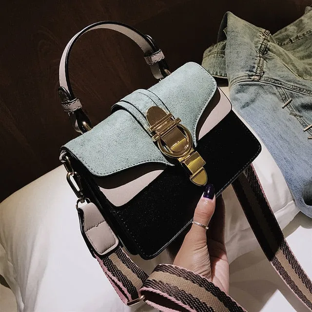 SWDF New High Quality Women Handbags Bag Designer Bags Famous Brand Women Bags Ladies Sac A Main Shoulder Messenger Bags Flap Fashion Nova Bags