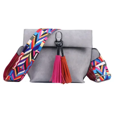 SWDF New Women Messenger Bag Tassel Crossbody Bags For Girls Shoulder Bags Female Designer Handbags Bolsa Feminina Bolsos Muje Fashion Nova Bags