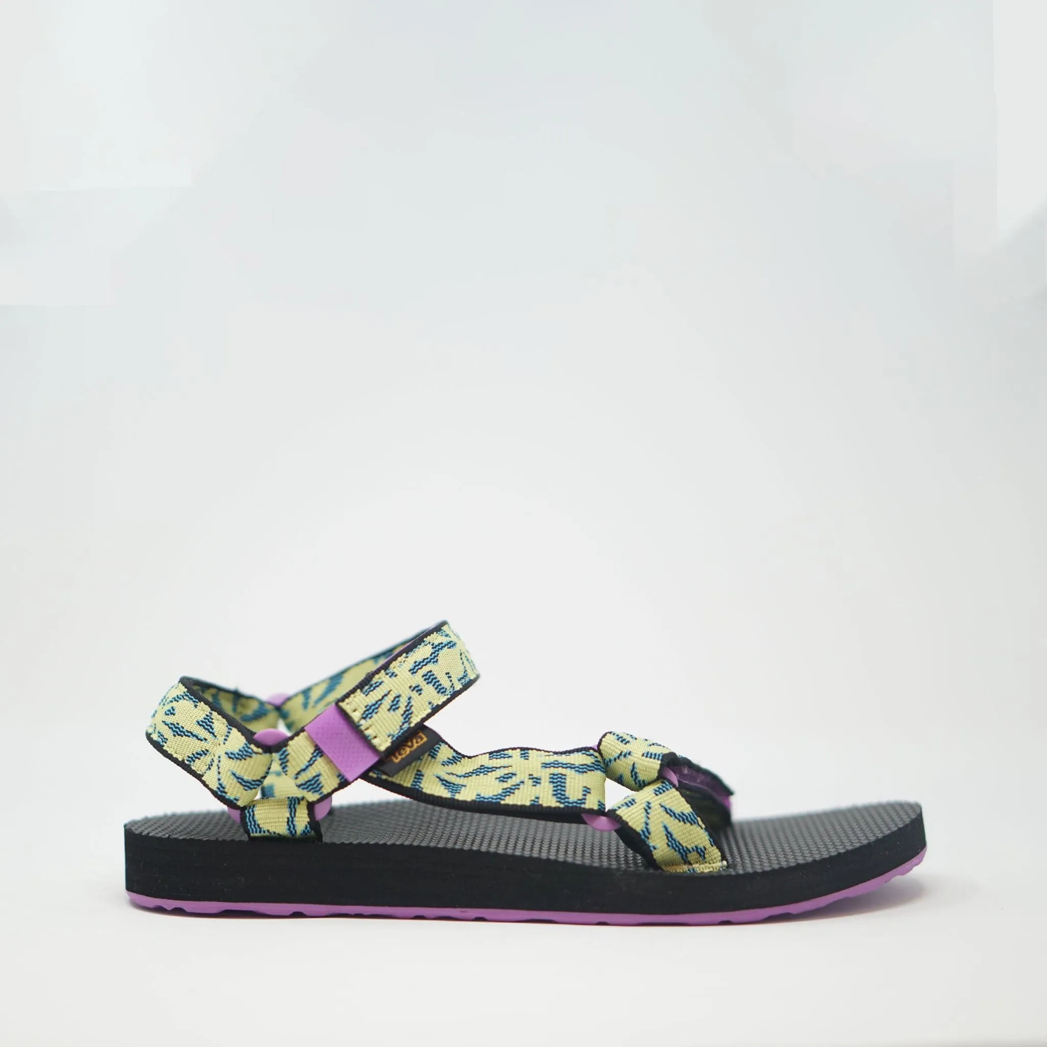 Teva W Original Universal Beach Floral Wild Lime