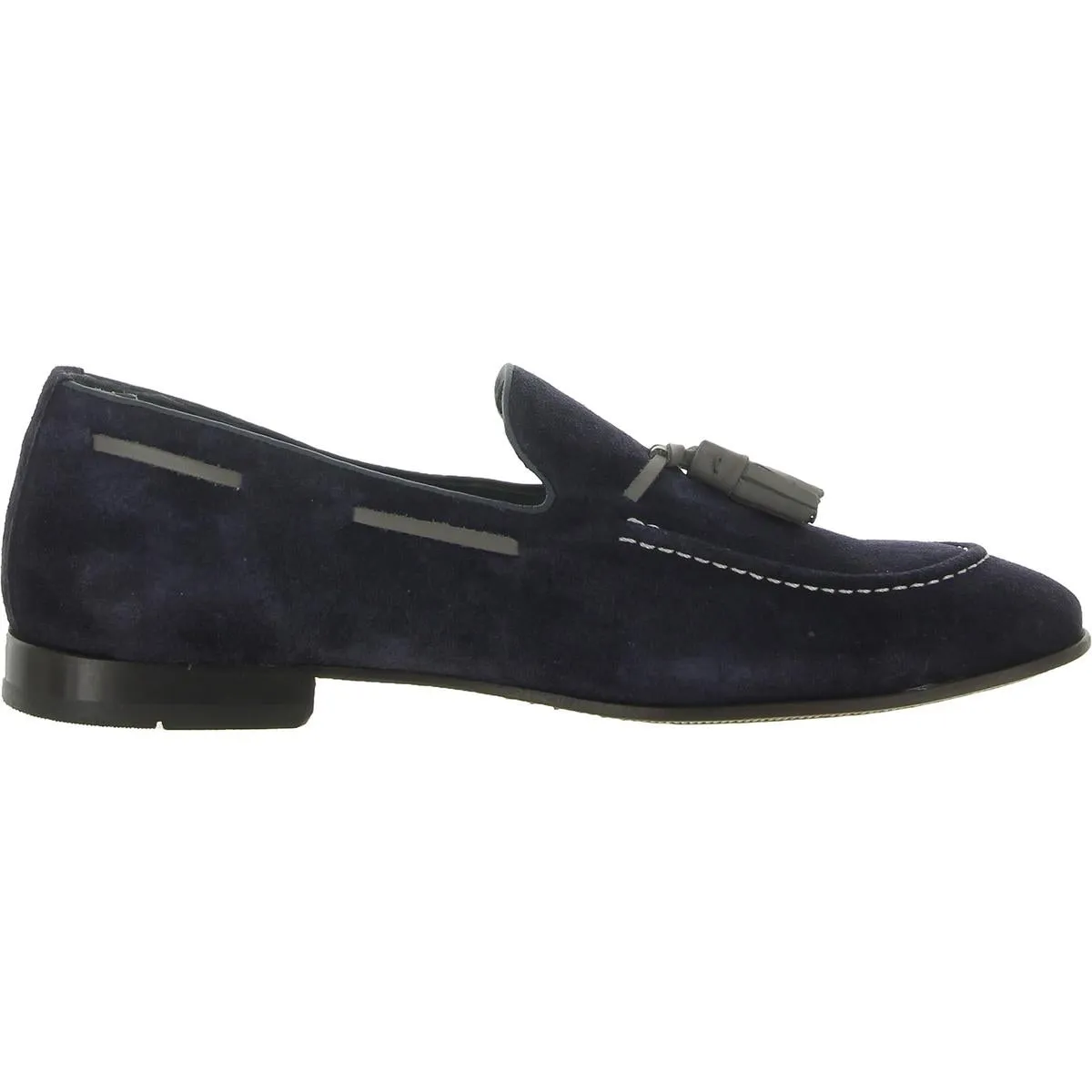Thomas Mens Suede Tassel Loafers