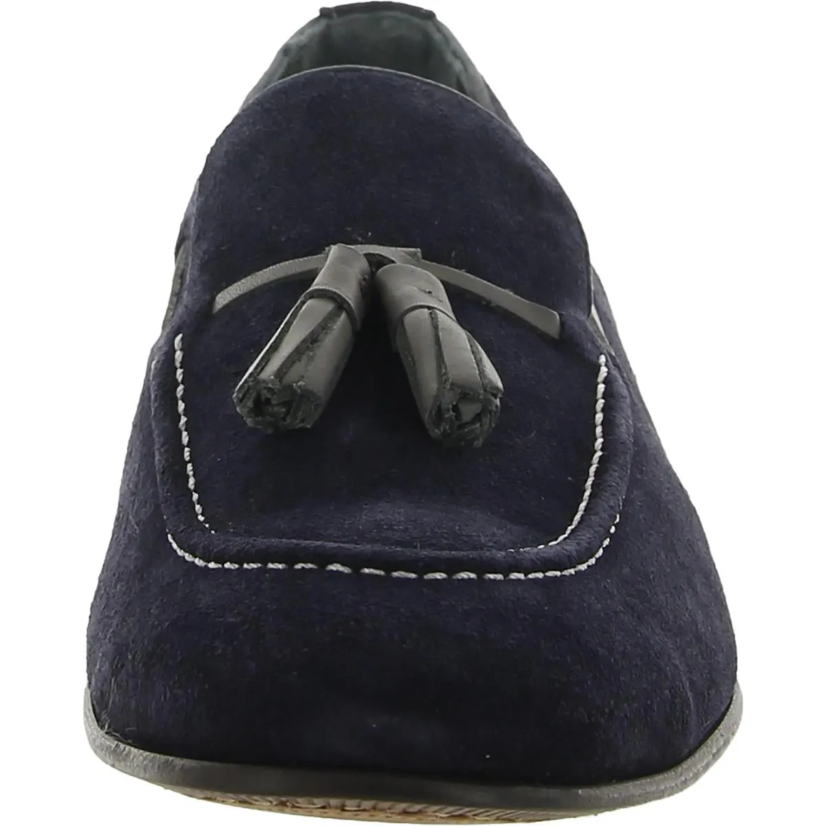 Thomas Mens Suede Tassel Loafers