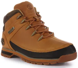 Timberland A61R5 Mens Euro Sprint Mid In Wheat For Men Shoes Timberland