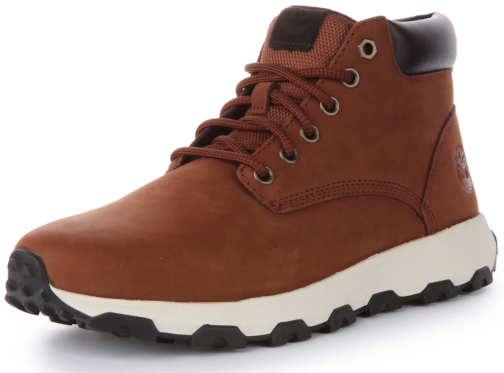 Timberland A6599 Winsor Park Mid Chukka In Brown Shoes Timberland
