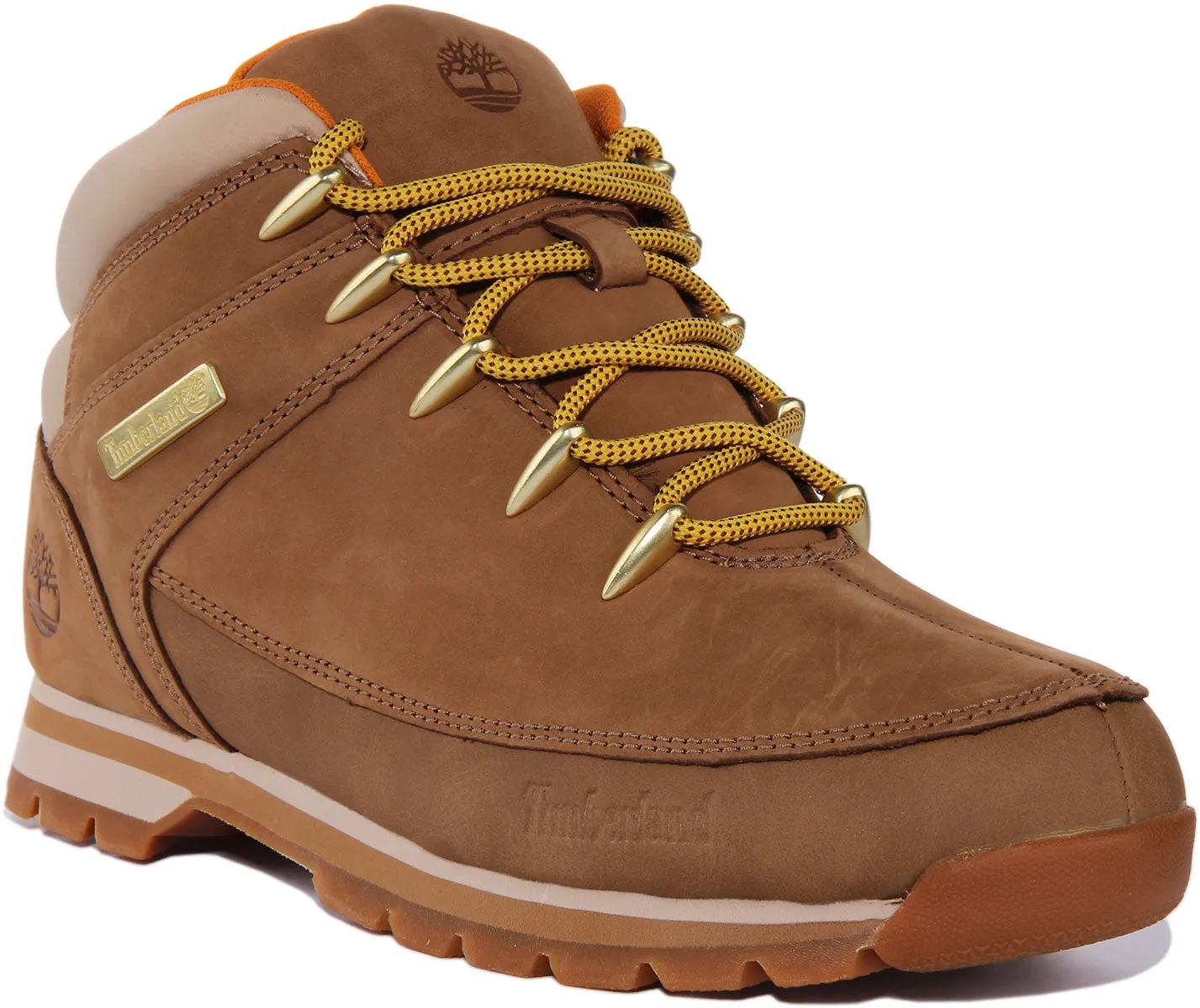 Timberland Euro Sprint Hiker A5Q14 In Brown Shoes Timberland