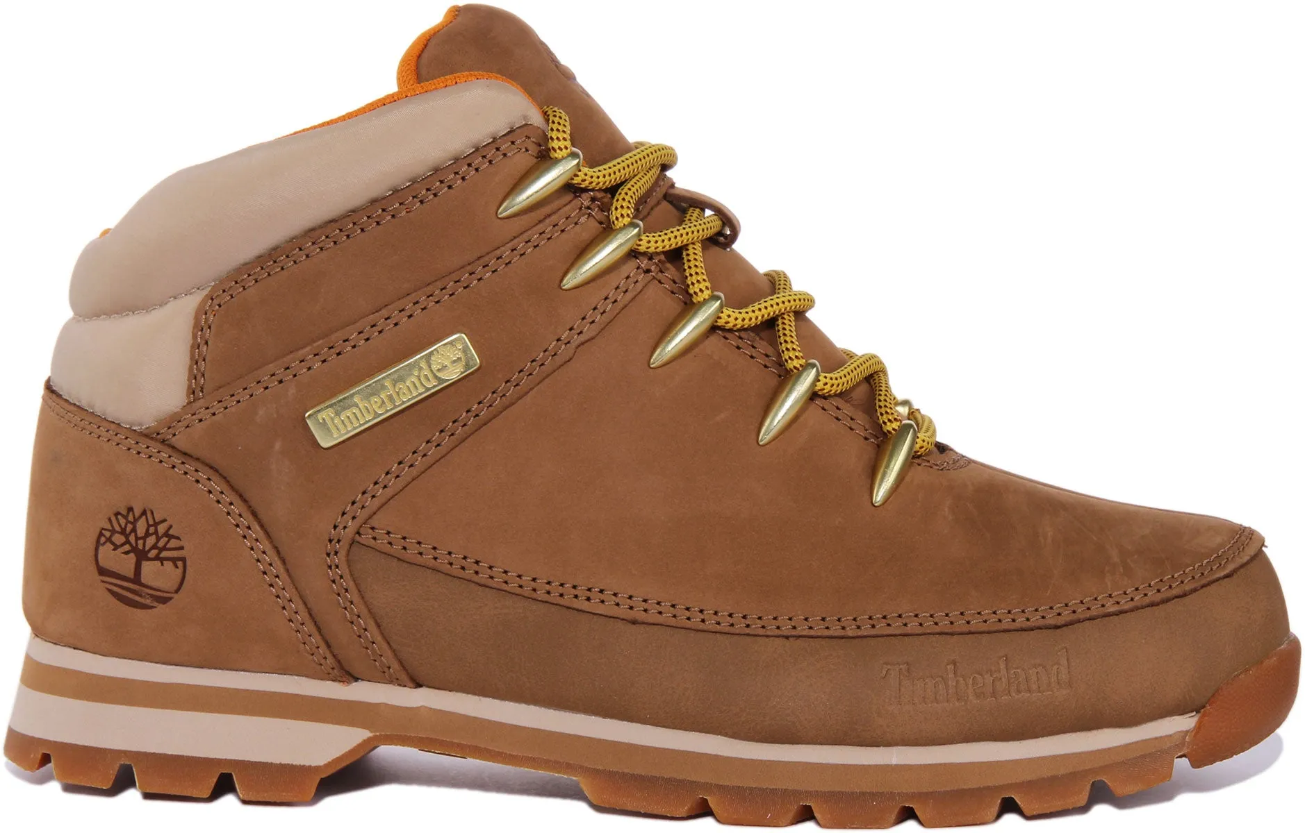Timberland Euro Sprint Hiker A5Q14 In Brown Shoes Timberland