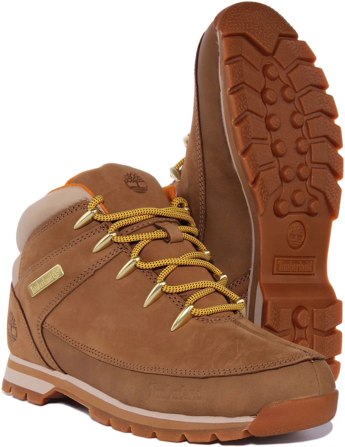 Timberland Euro Sprint Hiker A5Q14 In Brown Shoes Timberland