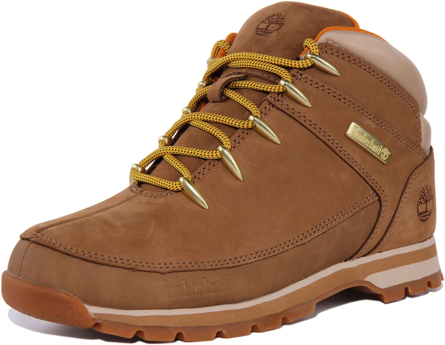 Timberland Euro Sprint Hiker A5Q14 In Brown Shoes Timberland