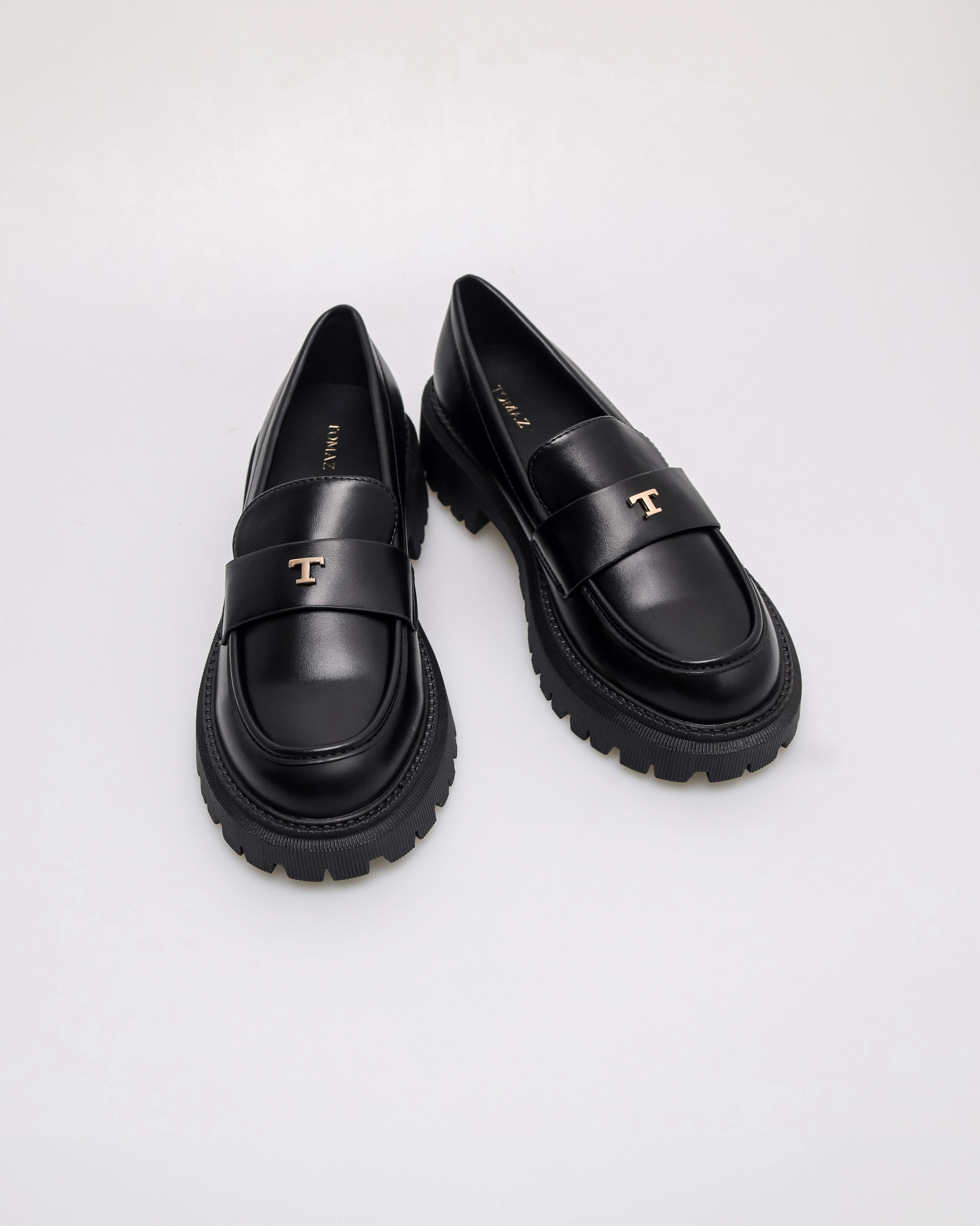 Tomaz FL110 Ladies Chunk T Loafers