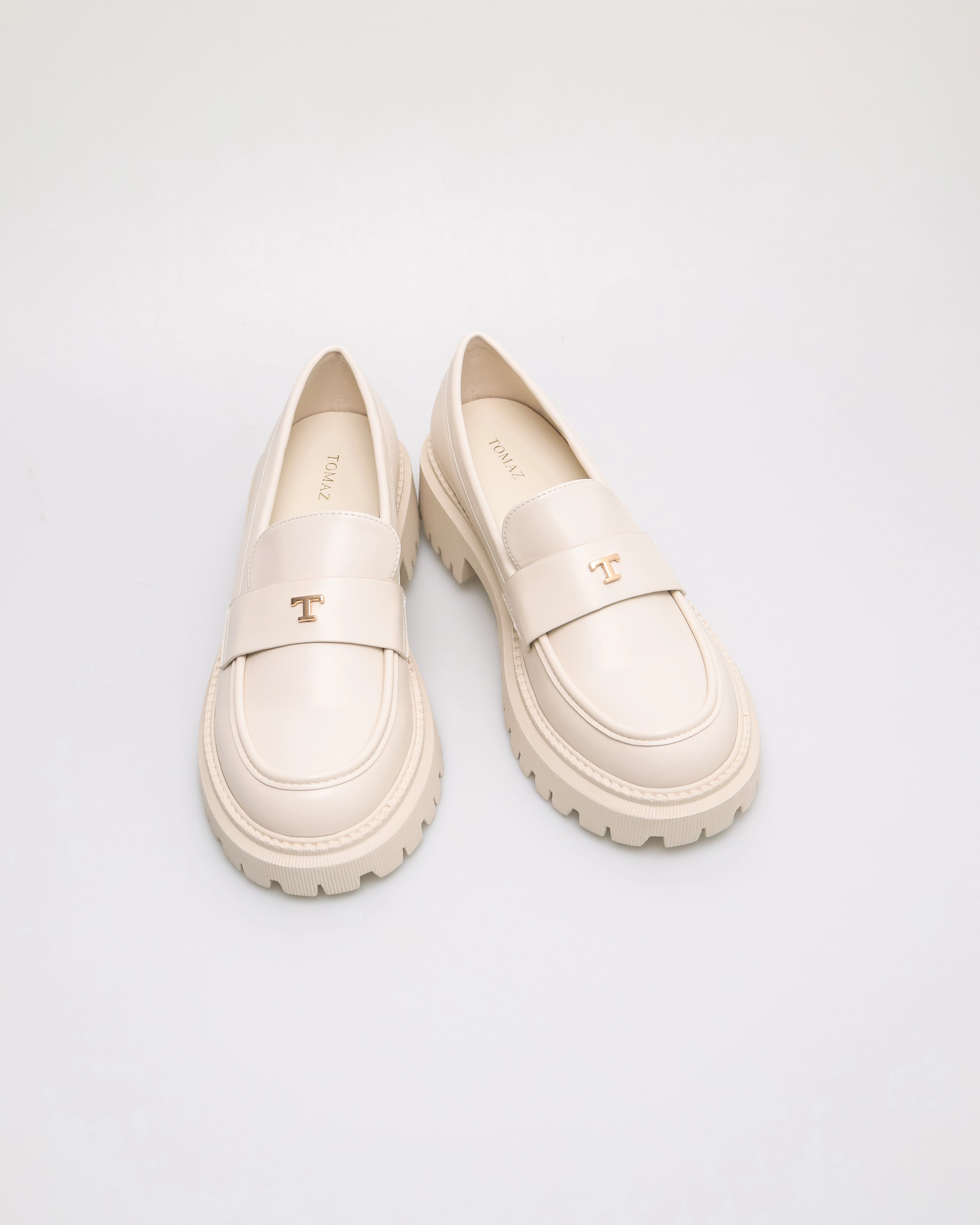 Tomaz FL110 Ladies Chunk T Loafers