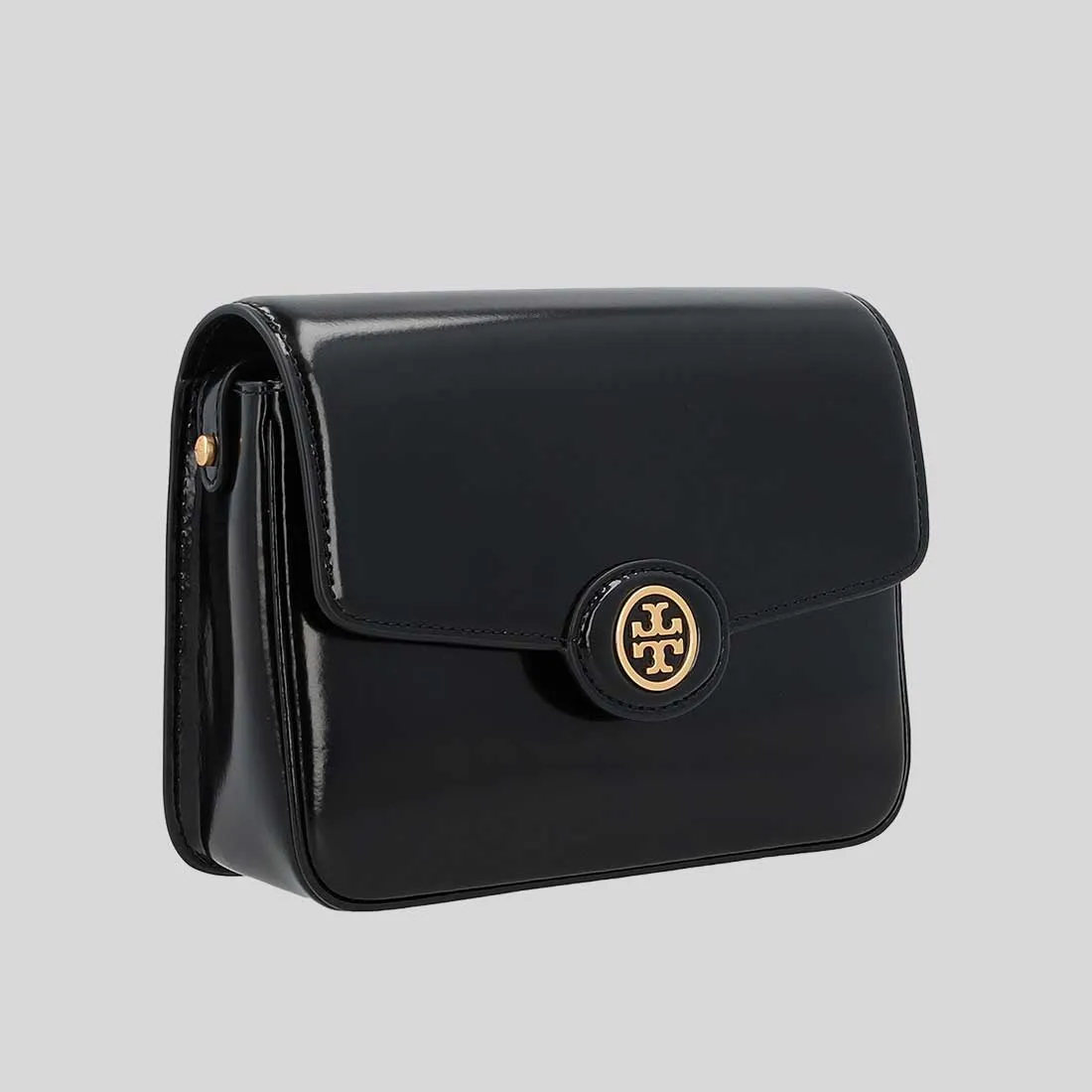 Tory Burch Bags TORY BURCH Robinson Spazzolato Convertible Shoulder Bag Black 143122