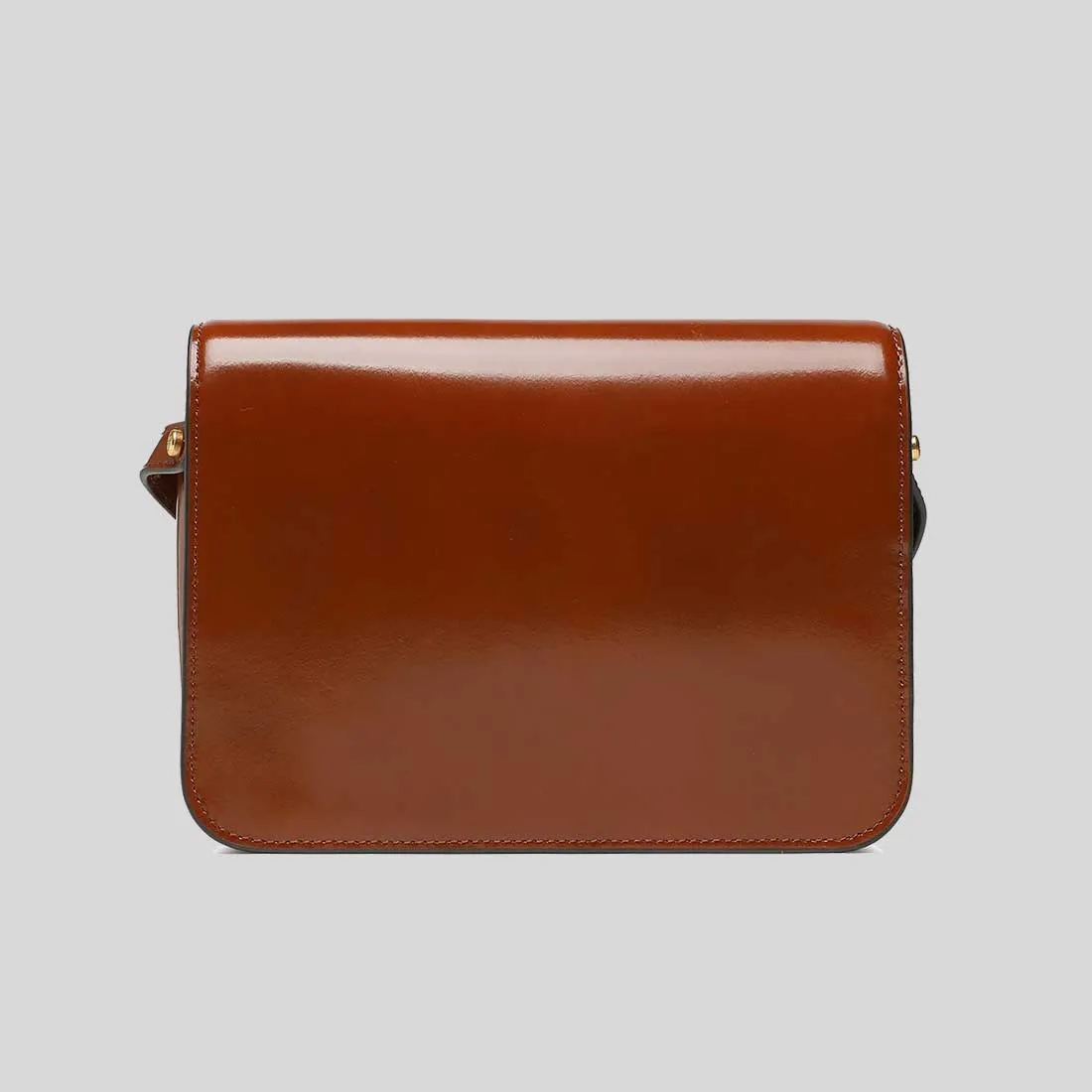 Tory Burch Bags TORY BURCH Robinson Spazzolato Convertible Shoulder Bag Dark Sienna 143122