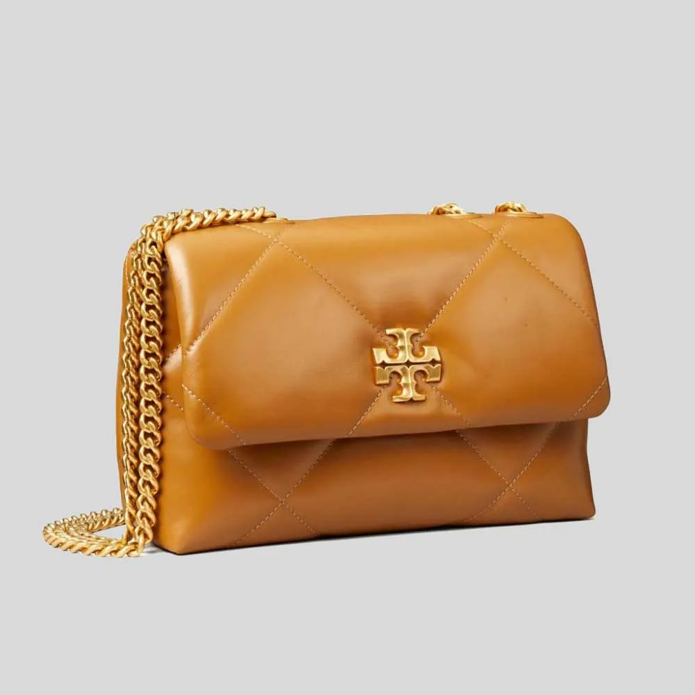 Tory Burch Bags TORY BURCH Small Kira Diamond Quilt Convertible Shoulder Bag Tan 154706