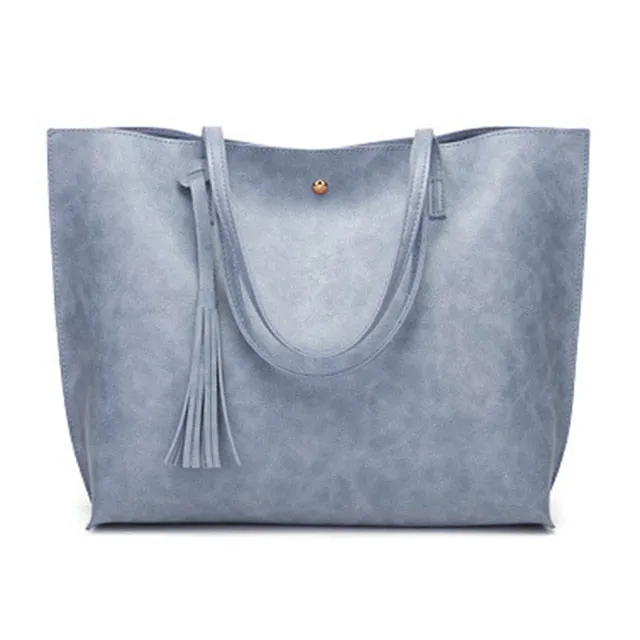 Tote Bag Large Women's Leather Handbags High Quality Female Pu Leather Bag Fashion Lady Shoulder Bags Classic Handbag Fashion Nova Bags