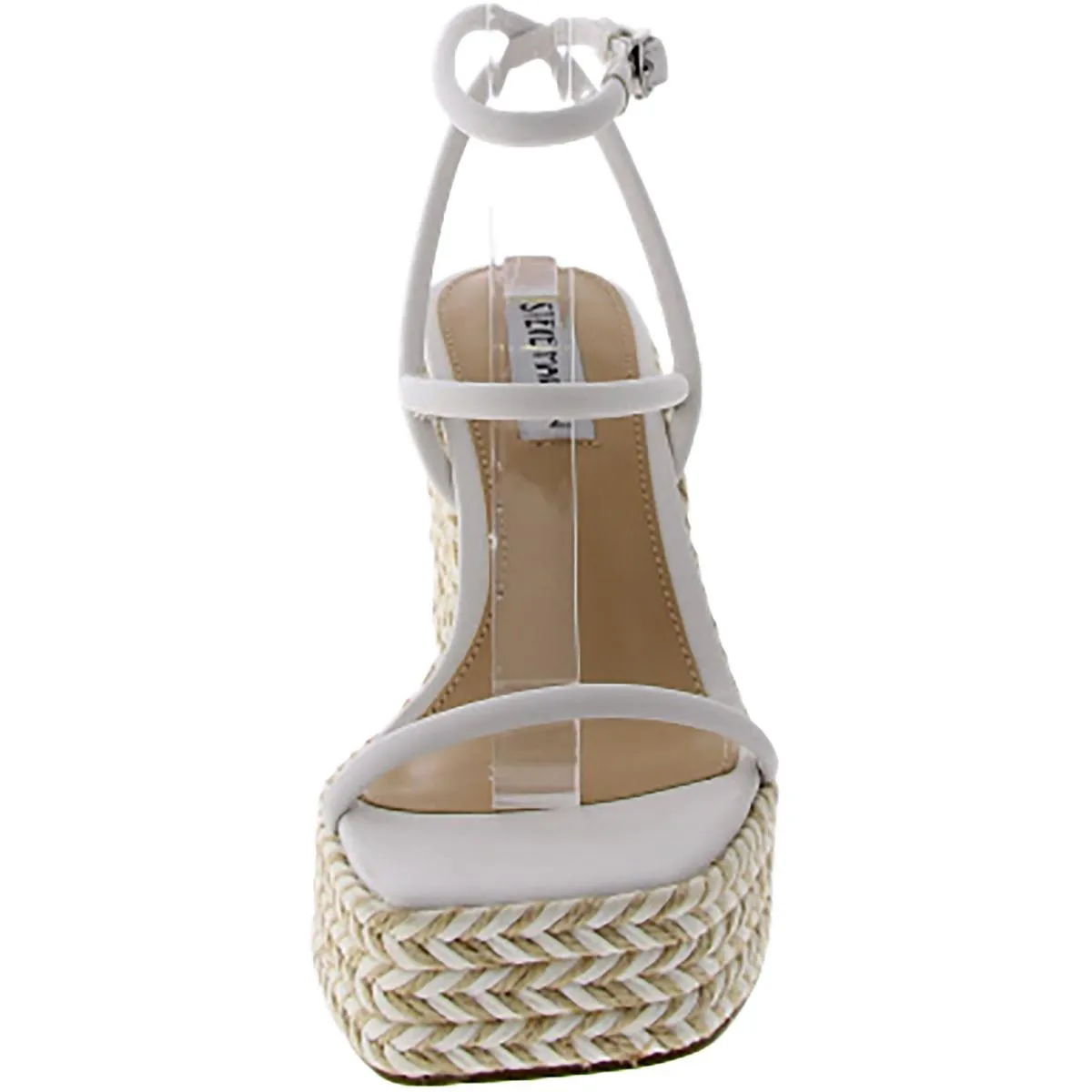 UNIFY Womens Faux Leather Wedge Platform Sandals