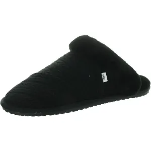 Valerie Womens Faux Fur Lined Man Made Slide Slippers