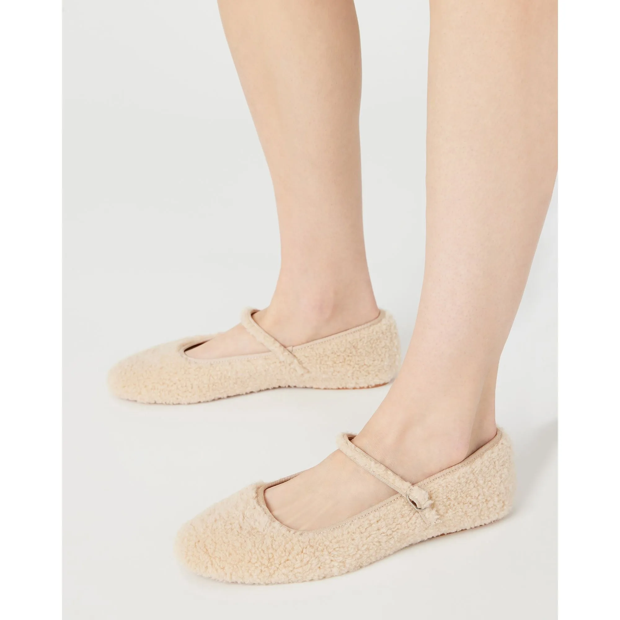 Vinetta Faux Shearling Natural