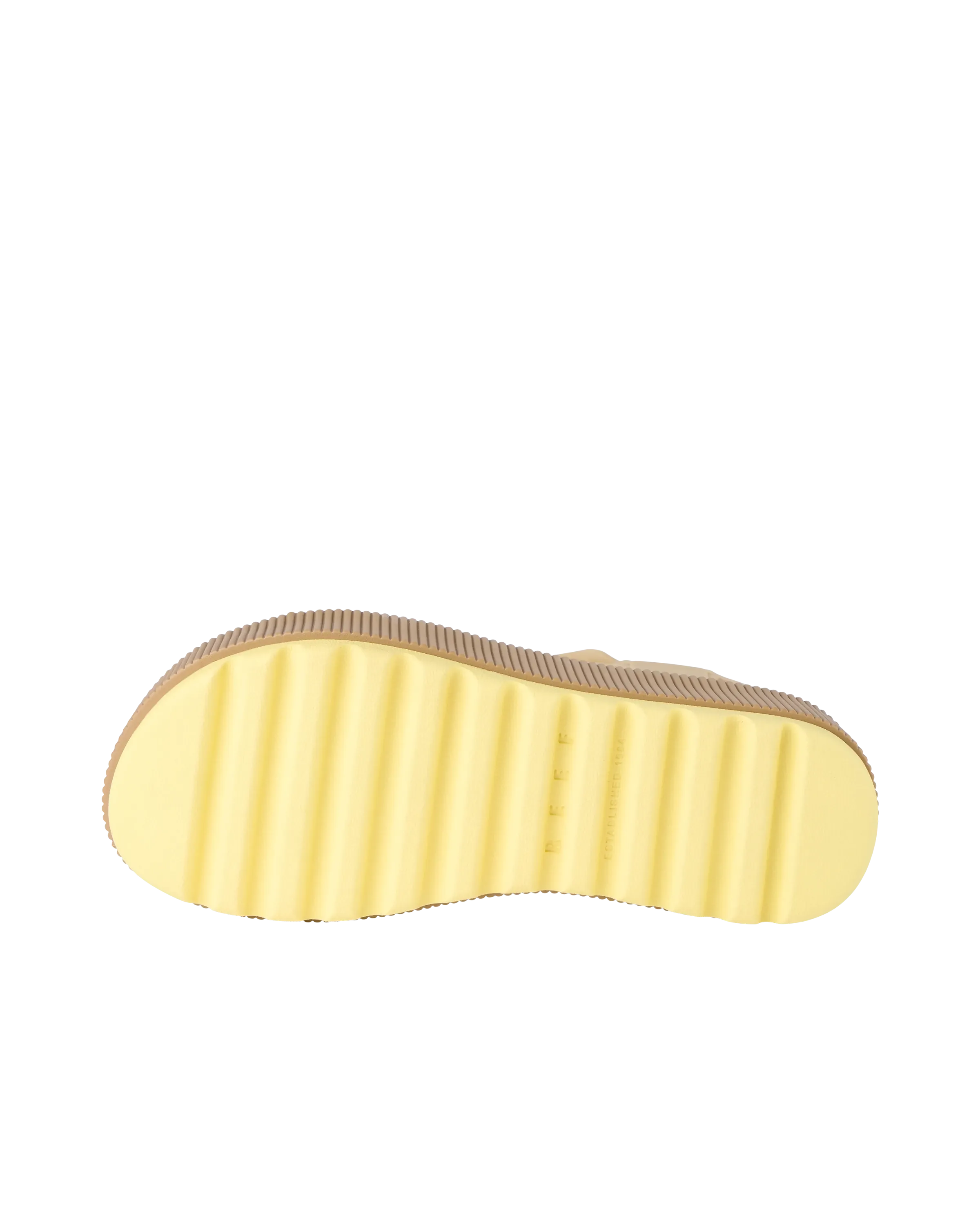 Water Rem Higher Sandal in Pale Banana