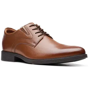 Whiddon Plain Mens Lace-Up Leather Oxfords