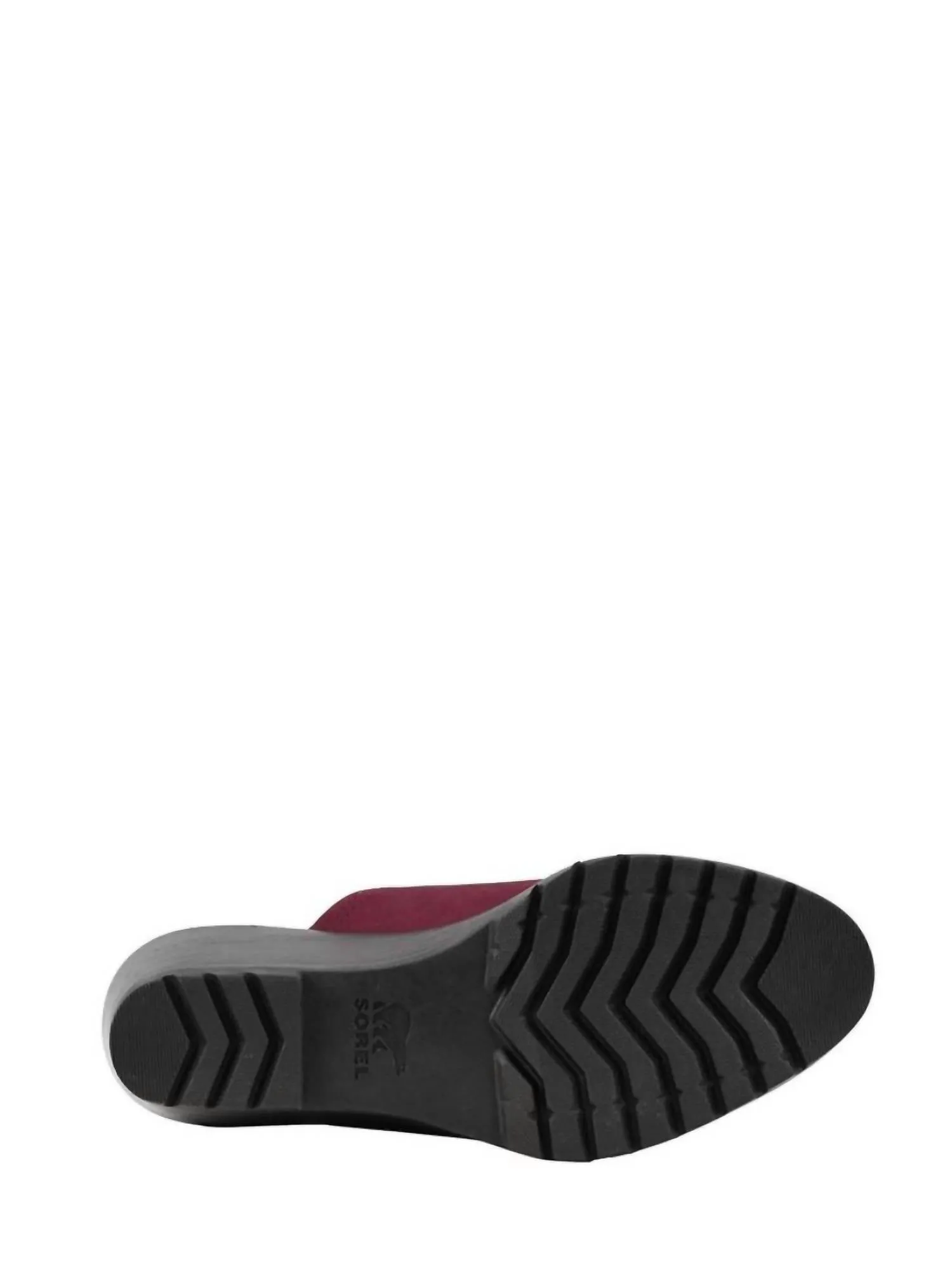 Women After Hours Heeled Mule In Rich Wine