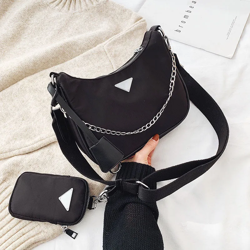 Women Crossbody Bag Causal Luxury Handbags Women Bags Designer With Mini Pocket Luxury Brand Female Shoulder Messenger Bag Fashion Nova Bags