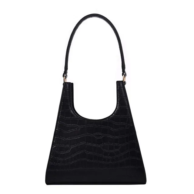 Women Handbag Retro Alligator Subaxillary Bag Vintage Small Triangle Handbags Female Luxury Crocodile Shoulder Bag LadyA155 Fashion Nova Bags