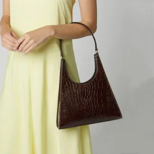 Women Handbag Retro Alligator Subaxillary Bag Vintage Small Triangle Handbags Female Luxury Crocodile Shoulder Bag LadyA155 Fashion Nova Bags