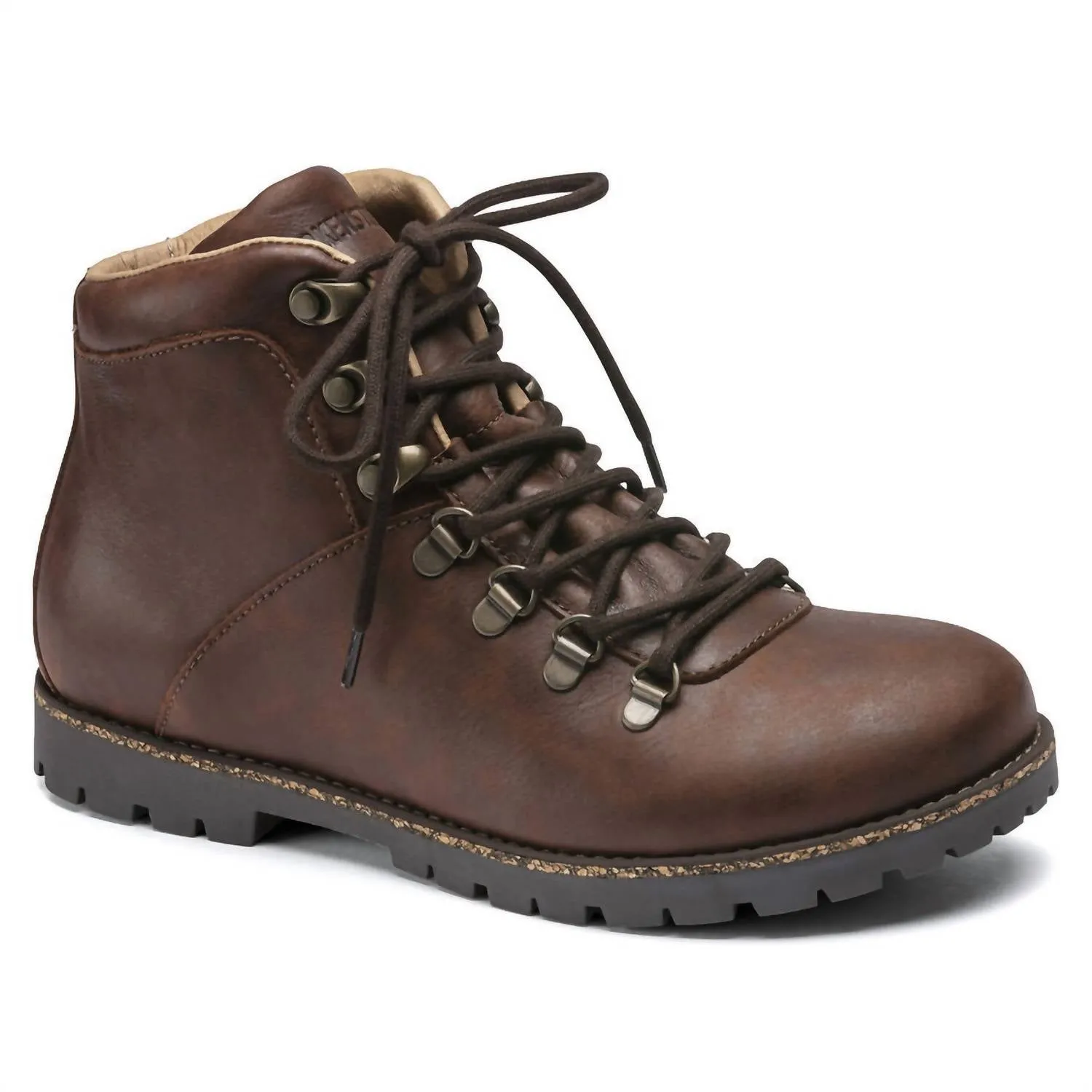 Women Jackson Lace-Up Boots In Dark Brown