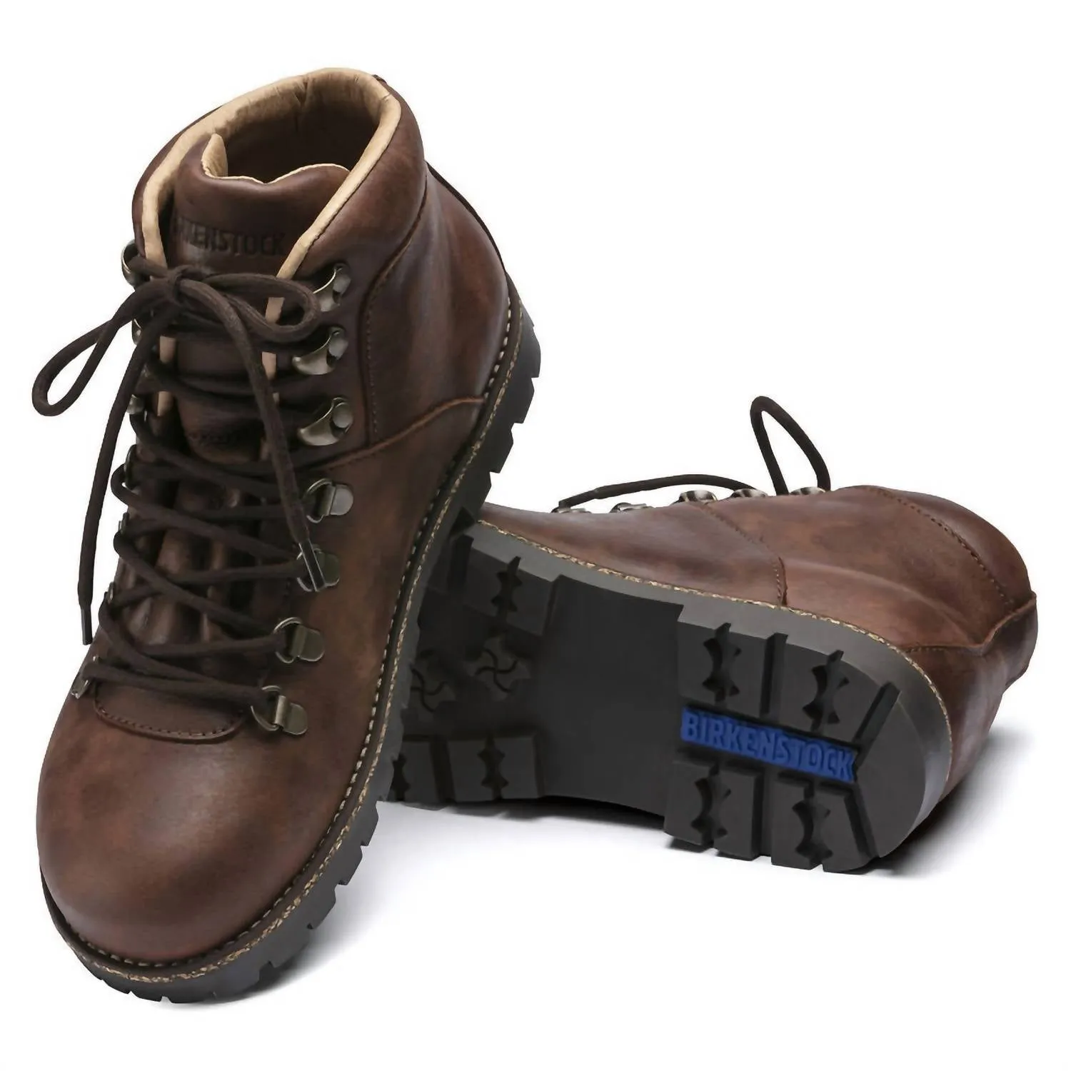 Women Jackson Lace-Up Boots In Dark Brown