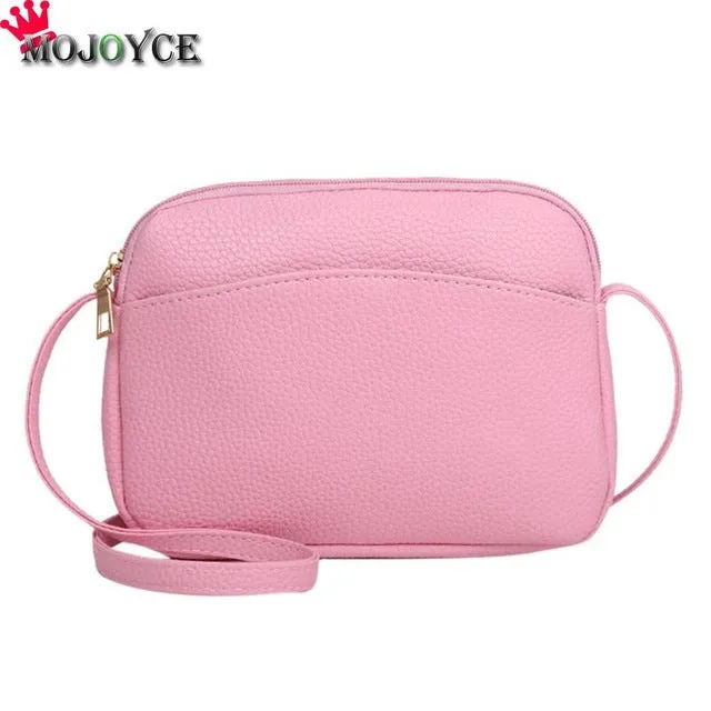Women PU Leather Messenger Handbags Shell Shoulder Crossbody Bag Solid Small Bags for Women 2020 Main Ladies Hand Bag Fashion Nova Bags