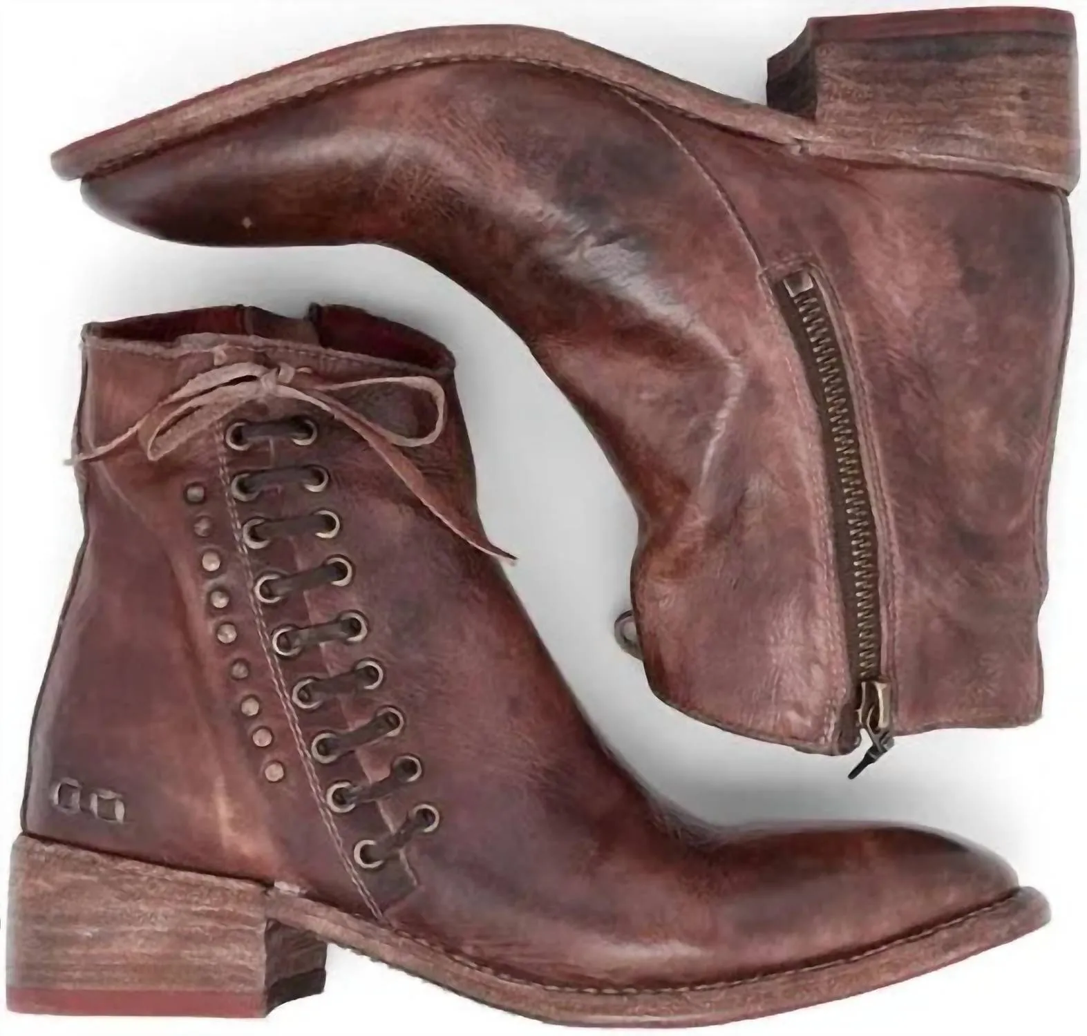 Women's Aldina Bootie In Teak Rustic