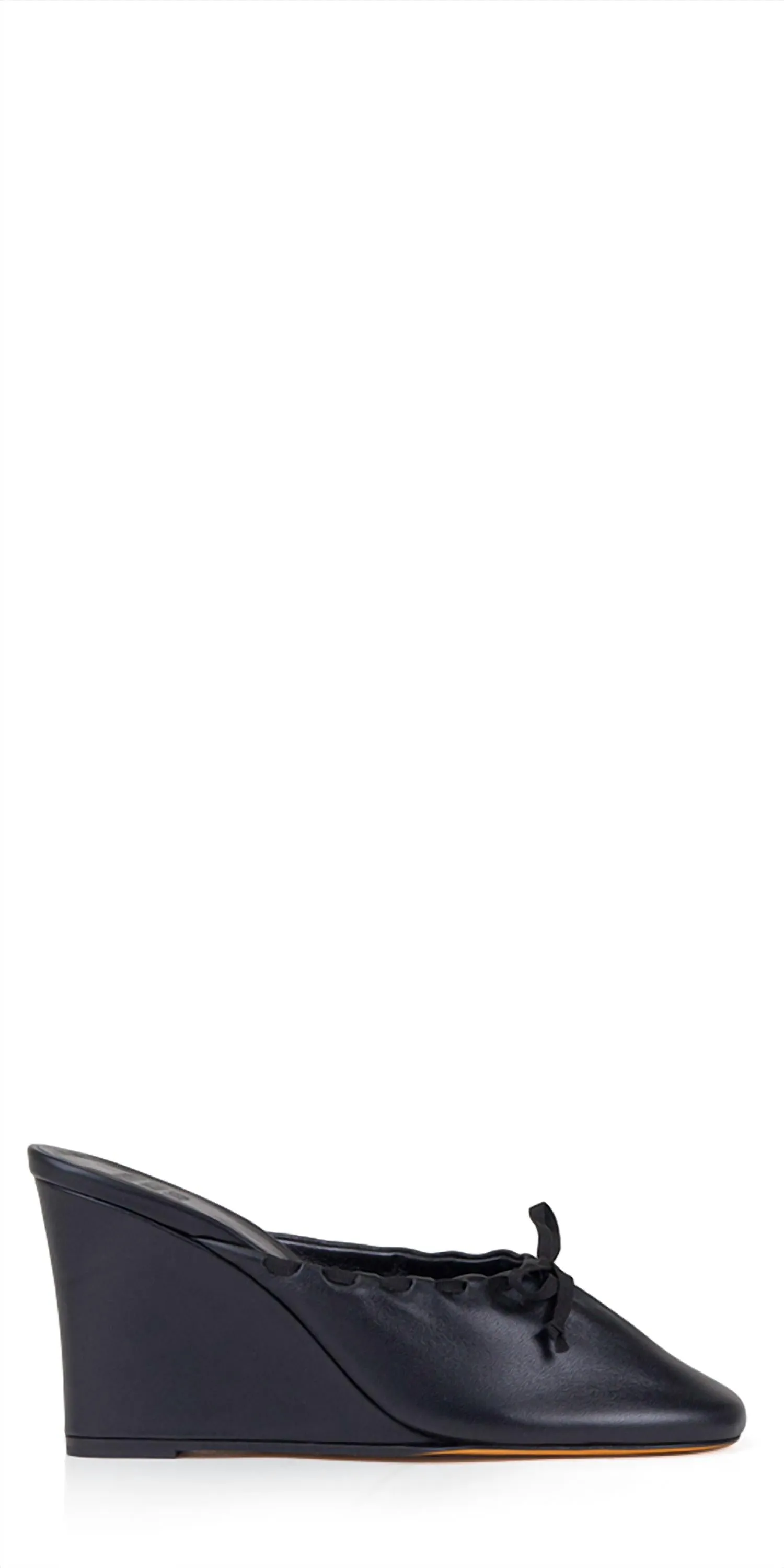 Women's Ballet Wedge Shoes In Black
