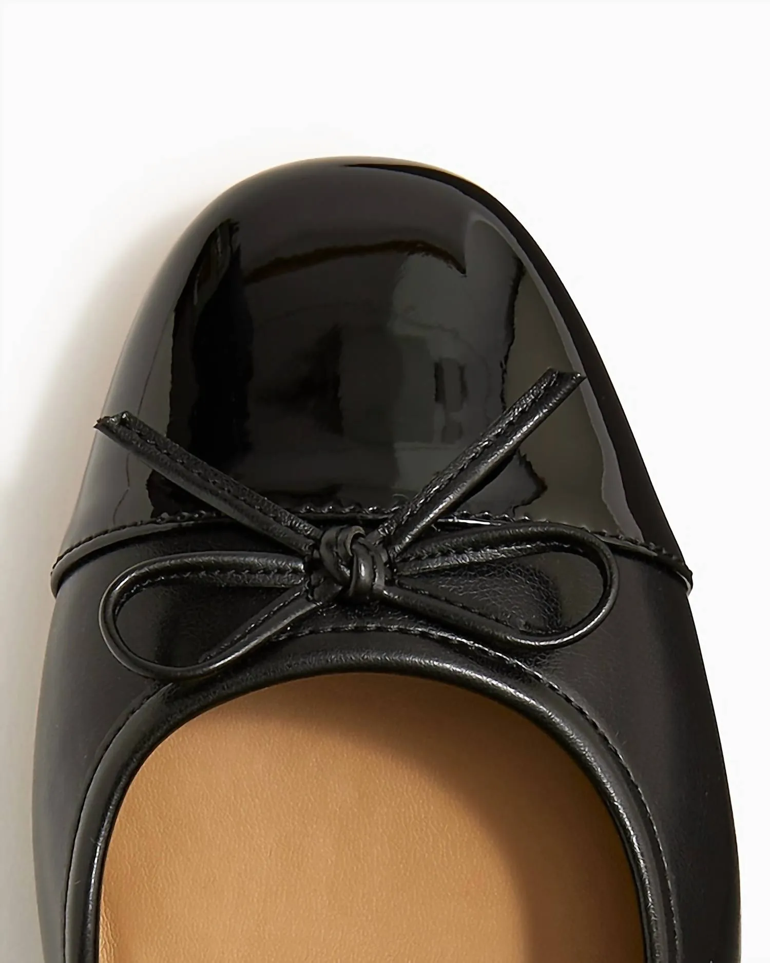 Women's Cap-Toe Ballet Block Heels In Black