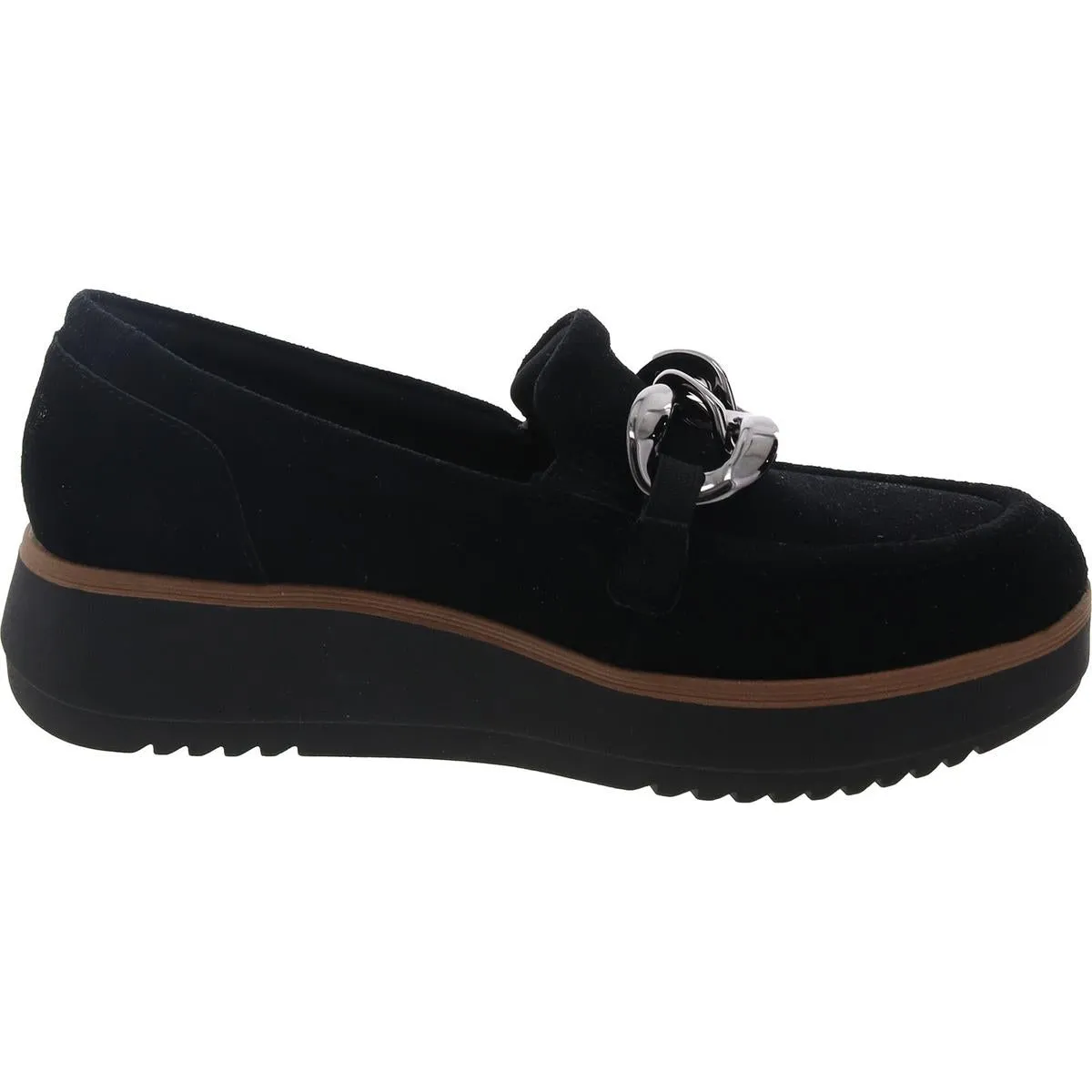 Womens Chain Manmade Wedge Heels