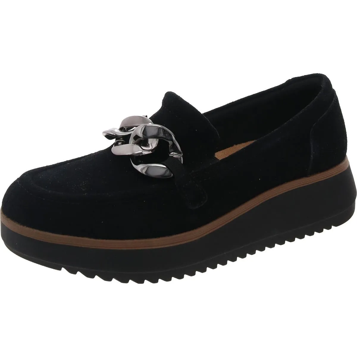 Womens Chain Manmade Wedge Heels